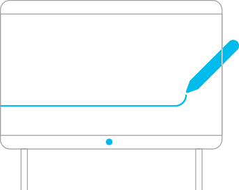 Illustration Cisco Webex Board