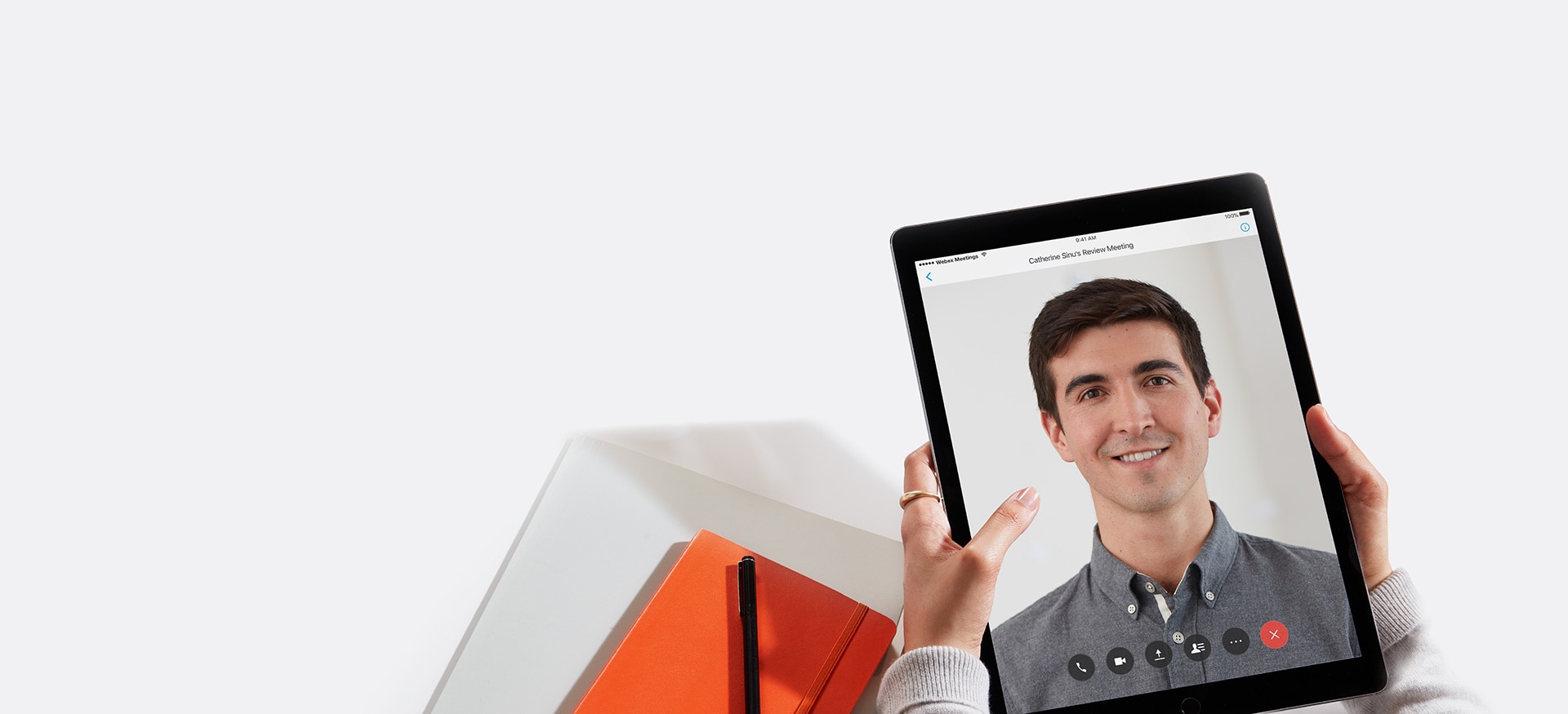Personal cisco webex video conference meetings