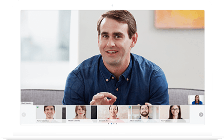 Webex Meetings アプリの画像