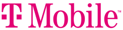 The T-Mobile logo. The words T-Mobile in hot pink.