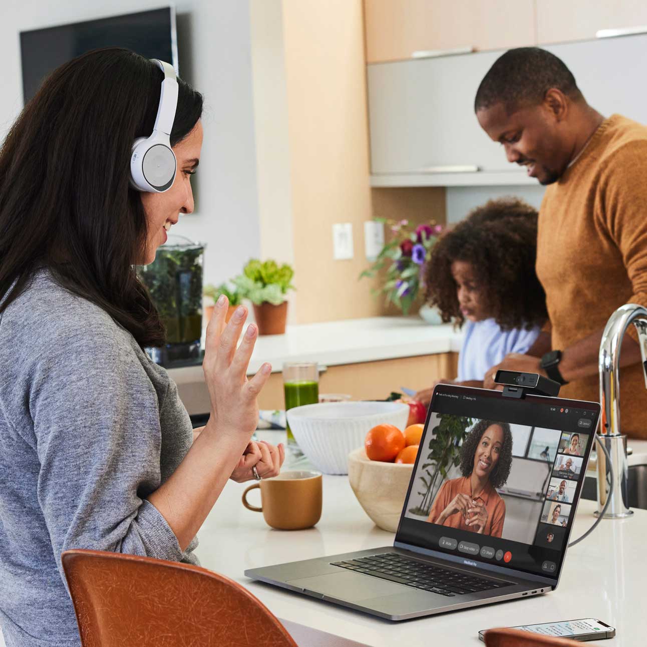 Webex で会議をするユーザー