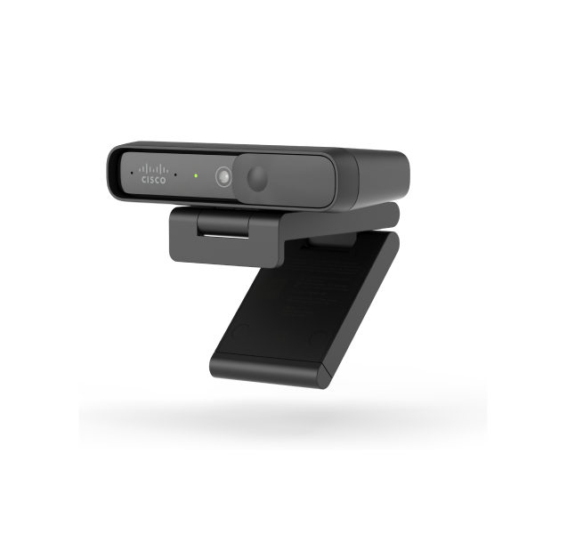 Cisco Desk Camera 1080p, Carbon Black, a 1080p Ultra HD webcam device