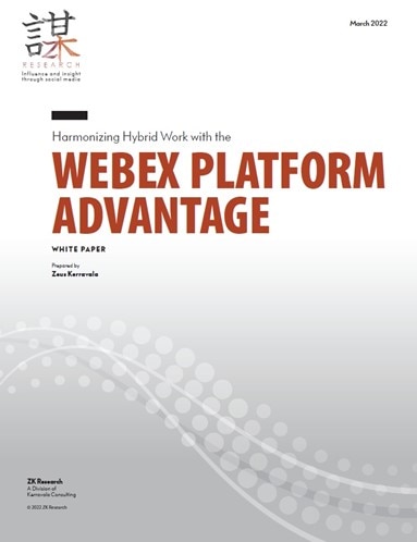 Harmonizing Hybrid Work with the Webex Platform Advantage white paper.