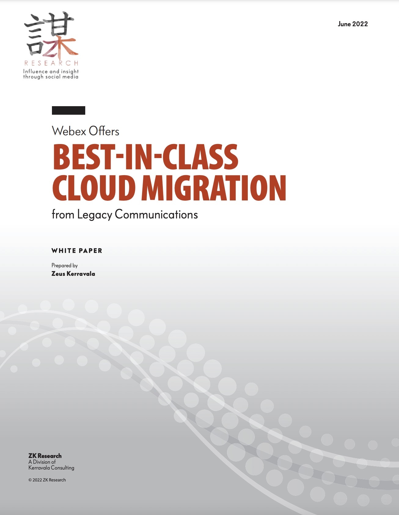 ZK Research details how to select the right cloud collaboration solution for your business. ZK Research covers how getting cloud collaboration right is critical to hybrid work, customer experience, and digital transformation.