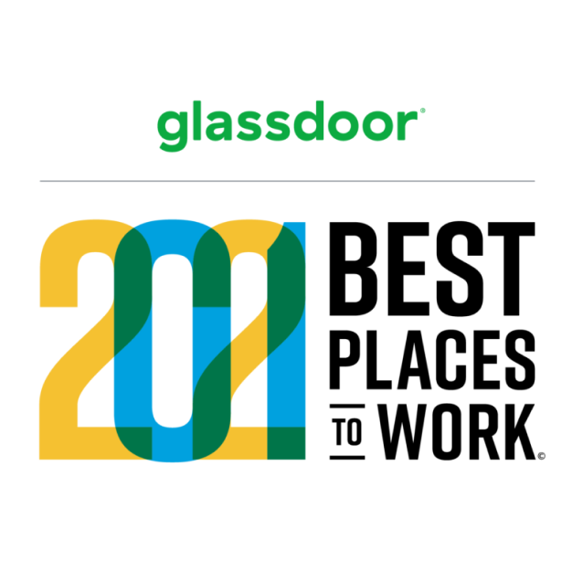 Glassdoor 2021 Bets places to work image