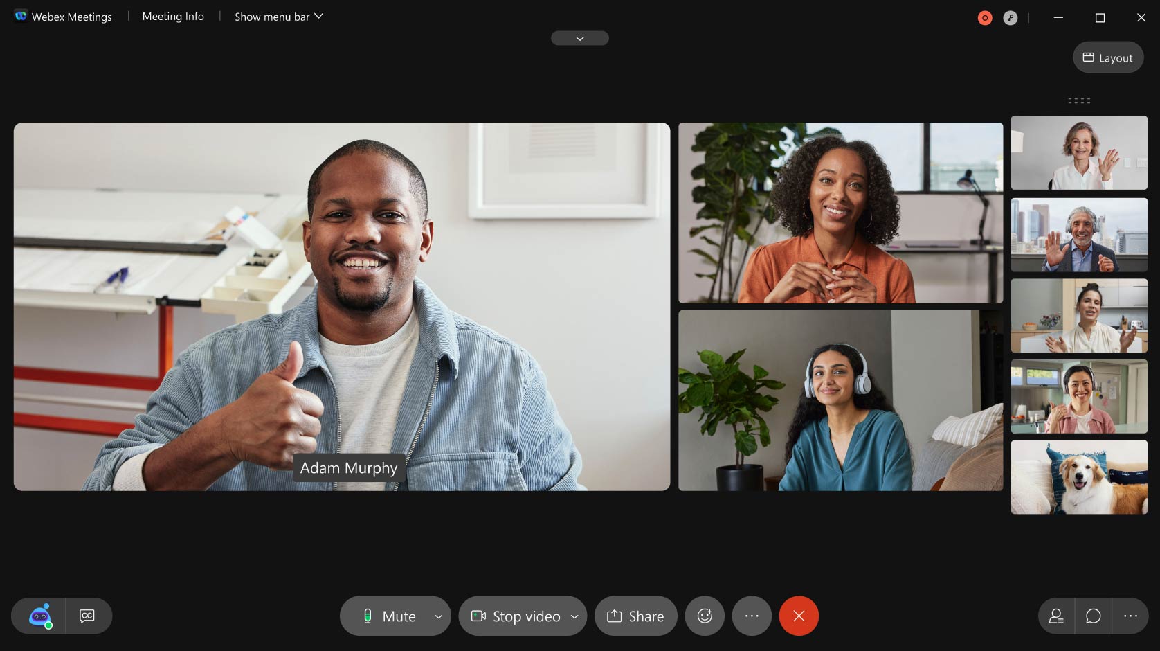19 лучших программ для видеоконференцсвязи на 2025 год 44 Webex