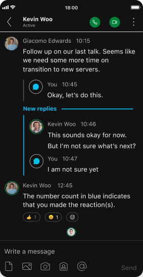 Making room for<br/> smarter conversations.