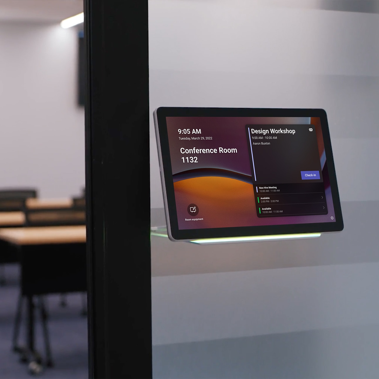 Microsoft Teams and SMART interactive displays