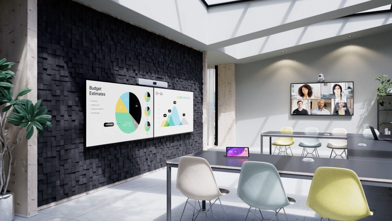 Cisco Room Bar Pro The AI video bar for medium meeting rooms