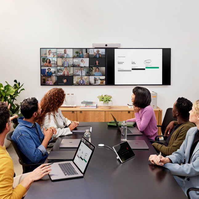 Example of the Webex Calling dialpad