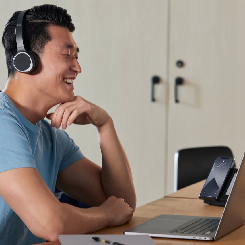 User enjoys the security of Webex