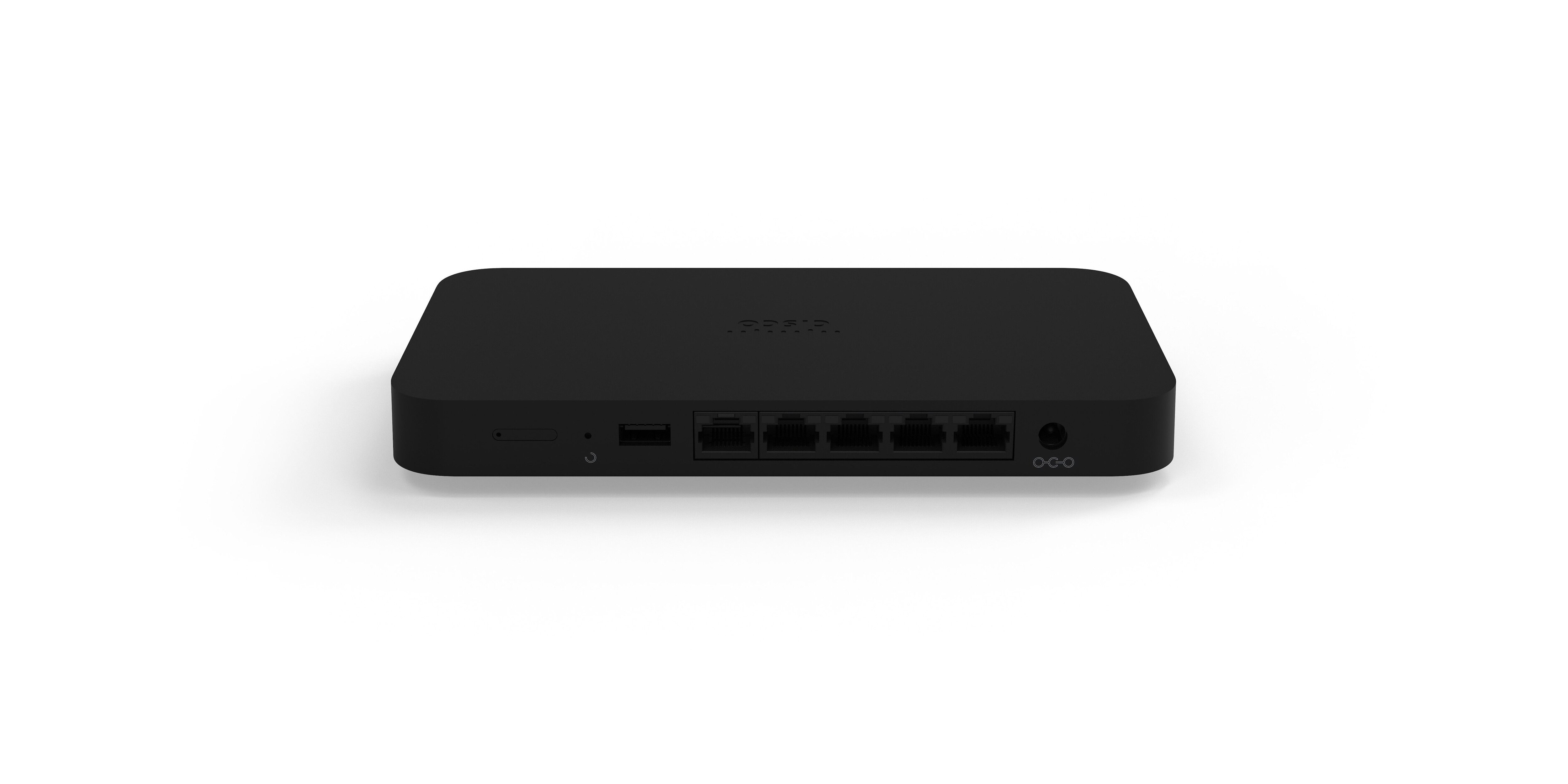 The Meraki Z3C Teleworker Gateway device.