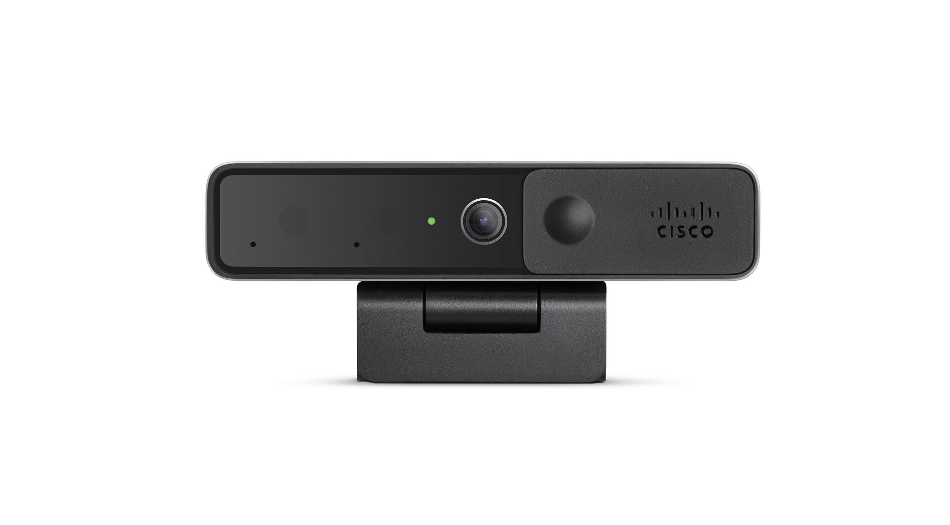 Front view of the Cisco Desk Camera.