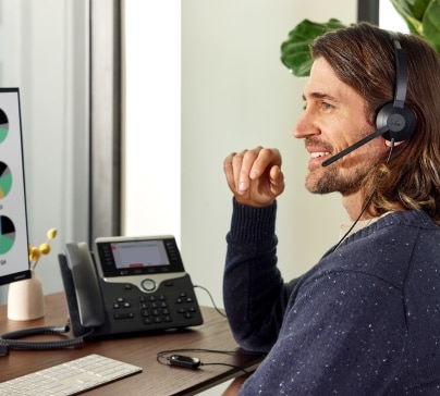 Webex AI Agent interface for automated customer service.