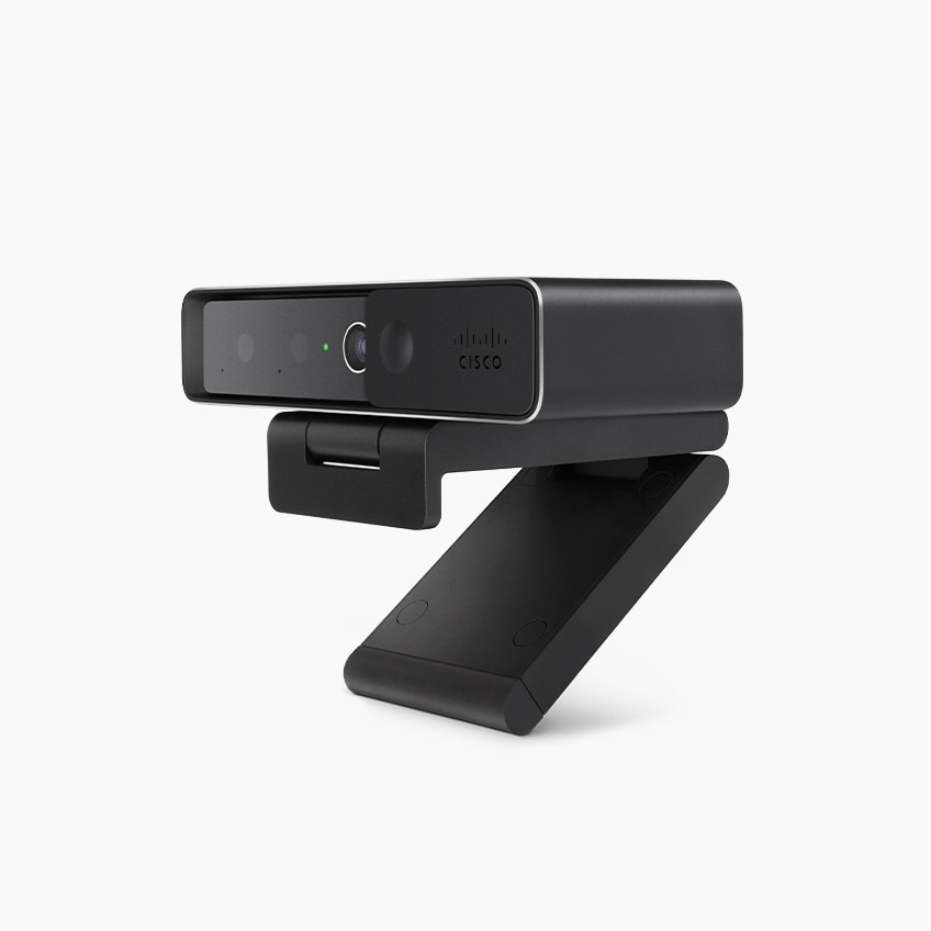 Cisco Desk Camera 4k in black. Certified for Microsoft Teams.