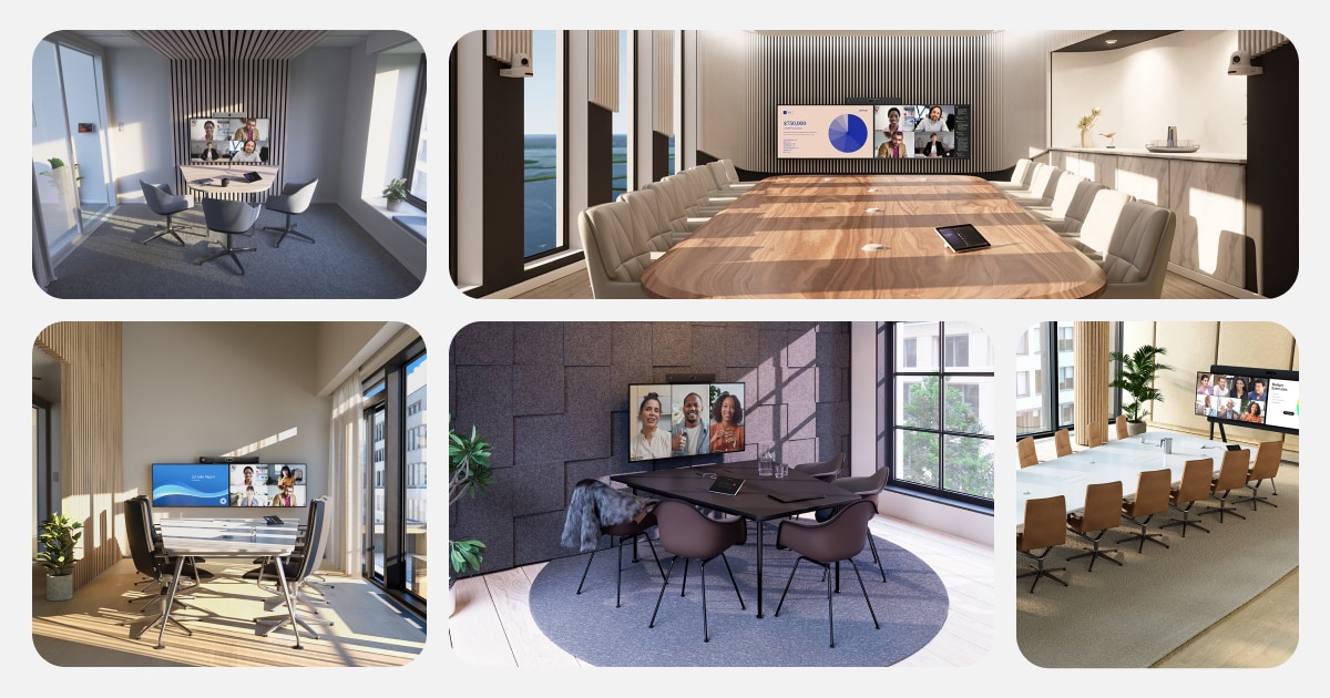 Cisco Workspaces: Video devices for every meeting room.